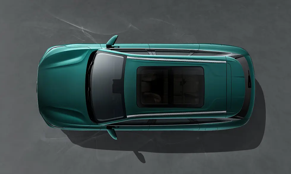 Retractable Panoramic Sunroof with Electric Sunshade